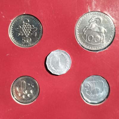 塞浦路斯 1960-1982年 首版套币 全5枚 - 塞浦路斯 1960-1982年 首版套币 全5枚