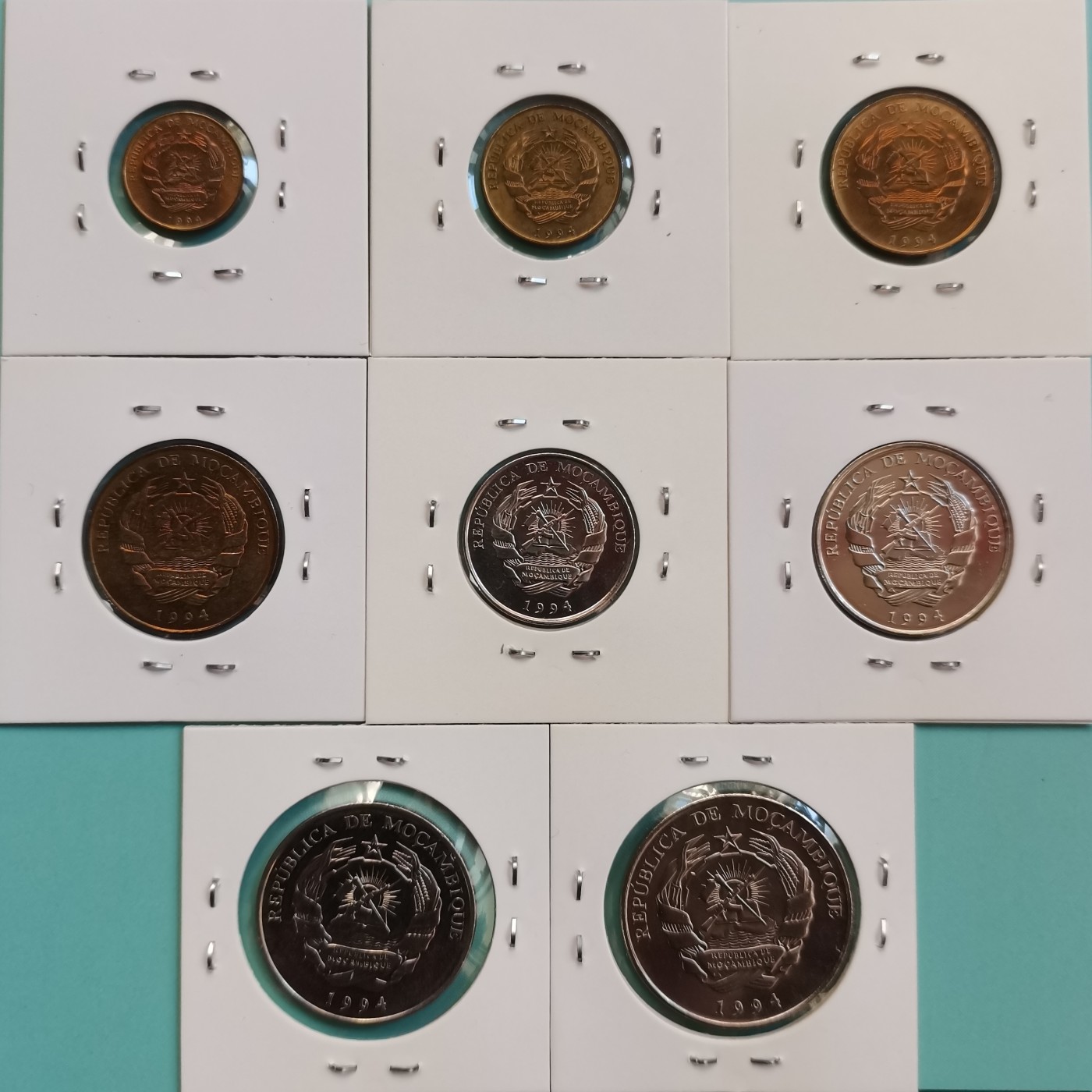 莫桑比克 1994年 套币 全8枚