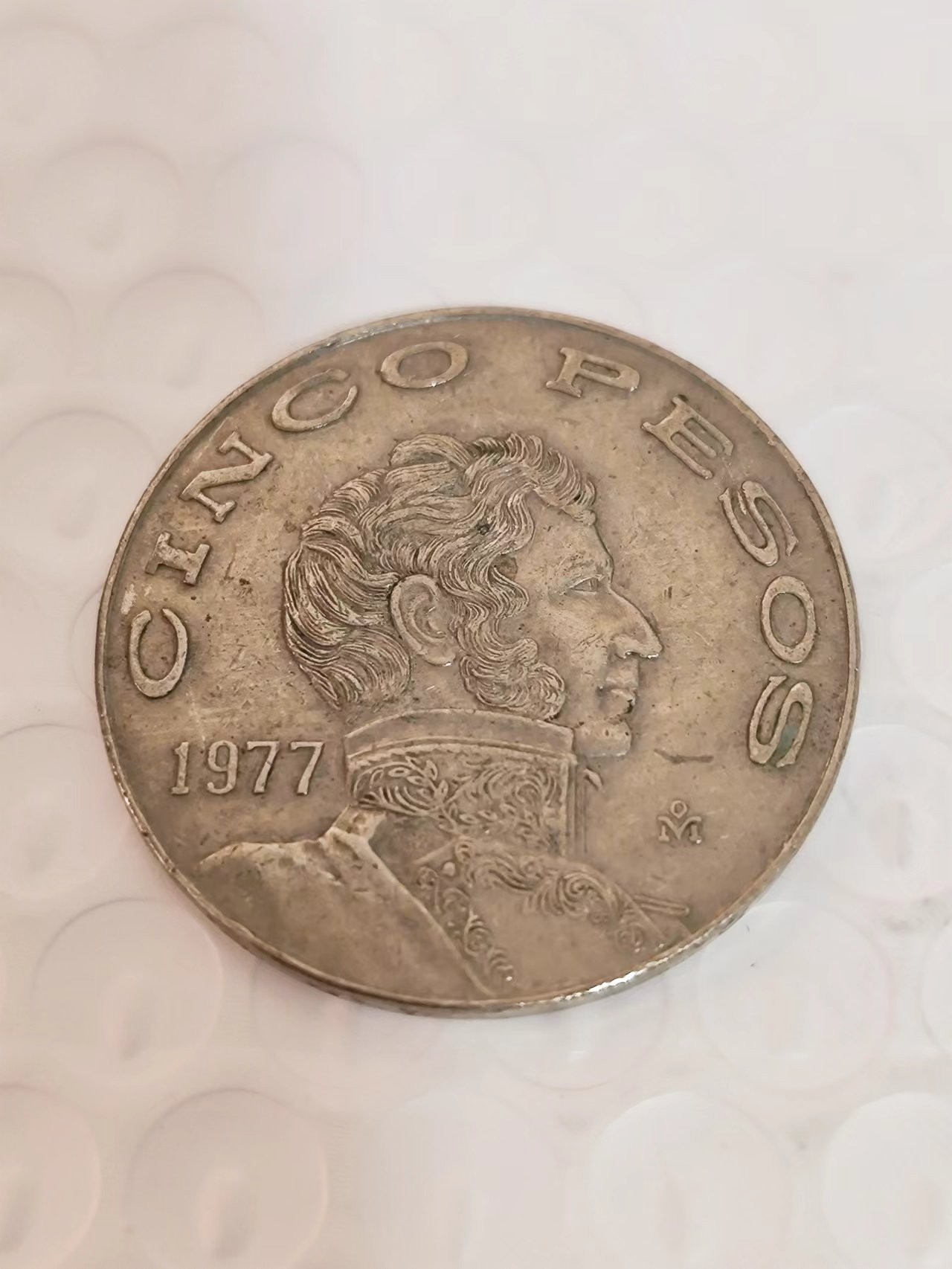 FCO-4-散币、双色币 墨西哥1977年5比索