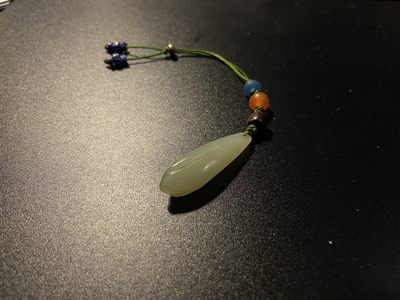 珠玉杂项专场 - 和田玉兰花佩