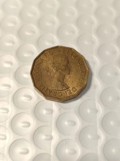 FCO-4-散币、双色币 - 英国伊丽莎白女王3便士原光好品