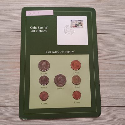 0起1加-纯粹捡漏拍-247富兰克林场 - 【富兰克林卡装套币】泽西7枚封装绿卡