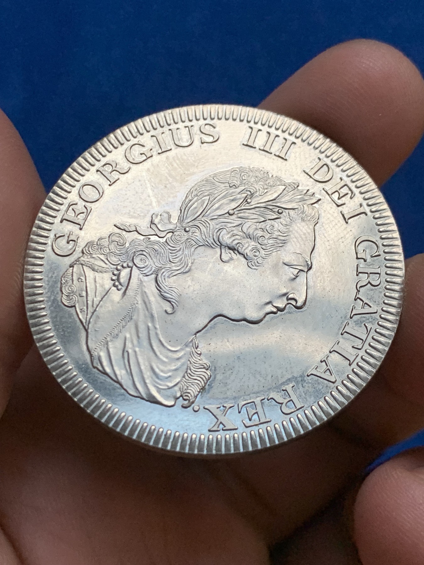 《竞宝斋》第207场-周日，周一 2场 (全场包邮) 英国“1808”乔治三世10R镍币，后铸臆造版