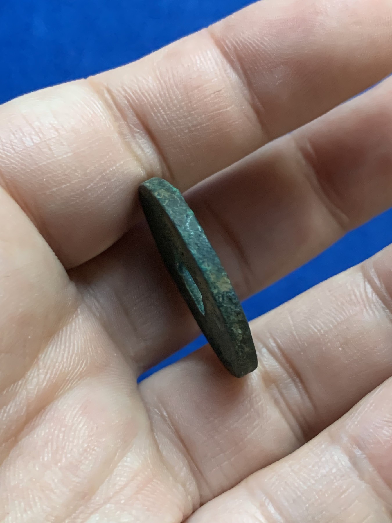 《竞宝斋》第207场-周日，周一 2场 (全场包邮) 王莽时期大泉五十早期厚重版 8.05克 28.3mm 厚2.9mm