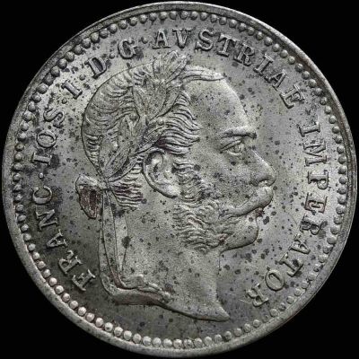 P coin换藏 - 1872年奥地利10库鲁泽银币