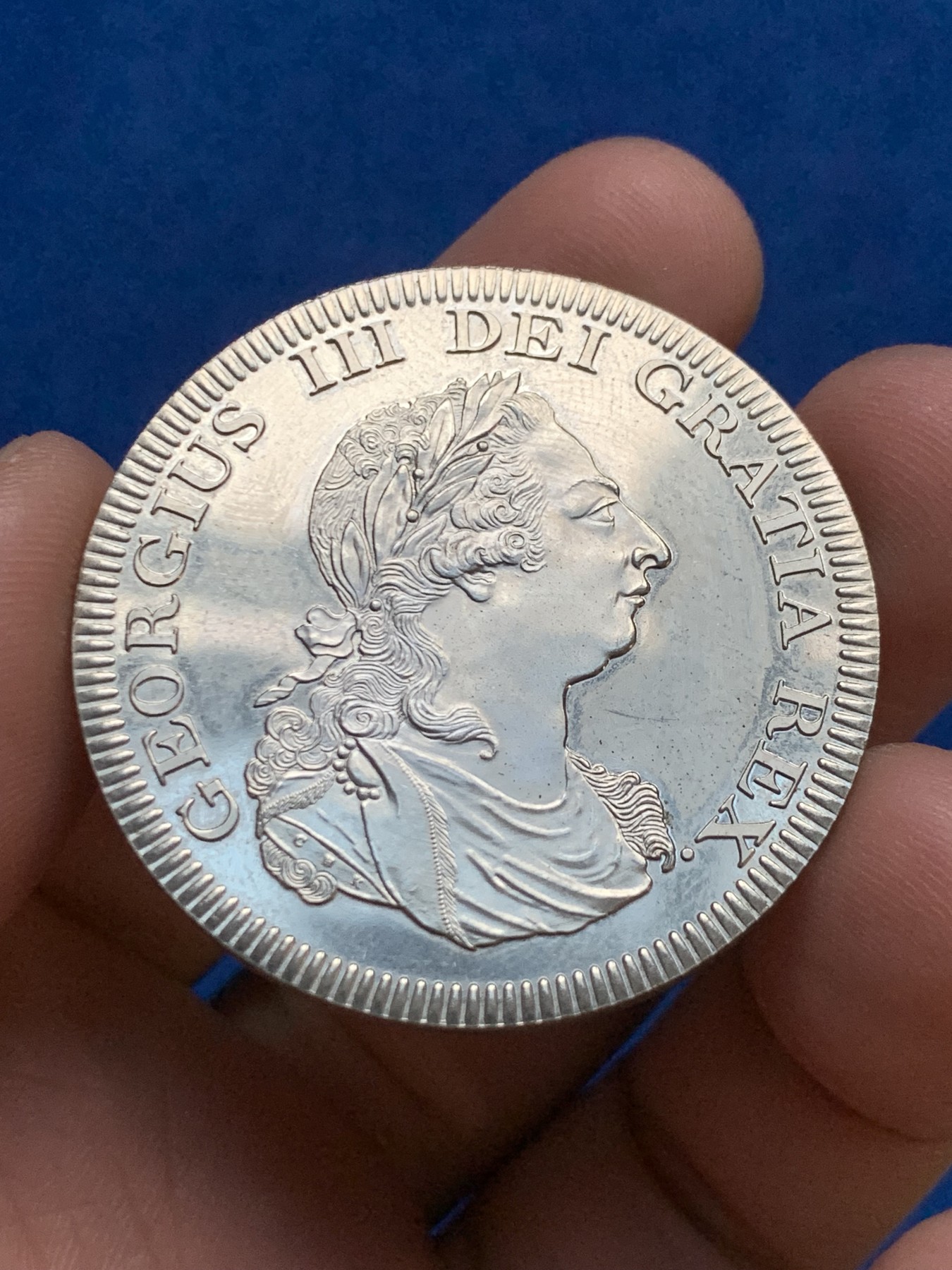 《竞宝斋》第207场-周日，周一 2场 (全场包邮) 英国“1808”乔治三世10R镍币，后铸臆造版