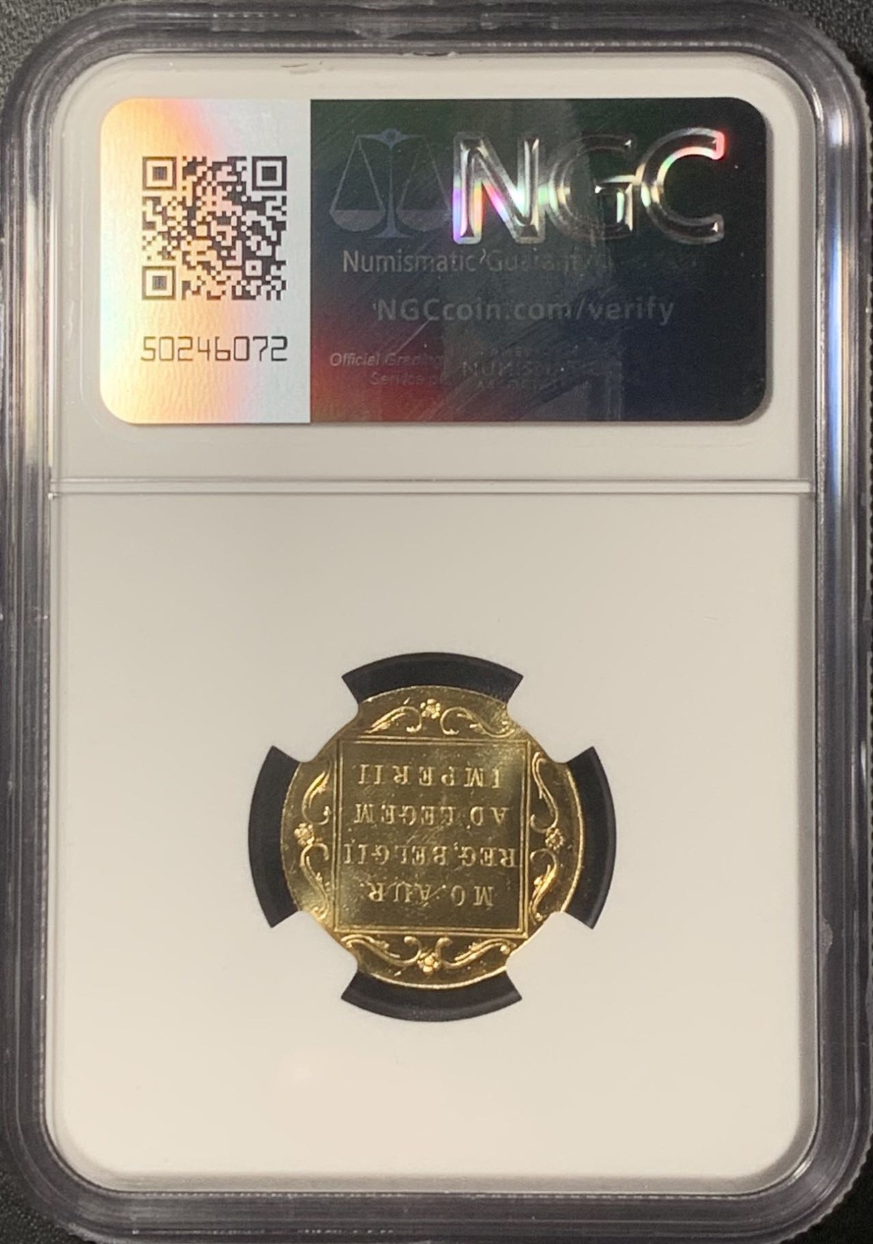 紫瑗钱币——第317期拍卖 荷兰 1974年 武士 1杜卡特 金币 NGC PL64