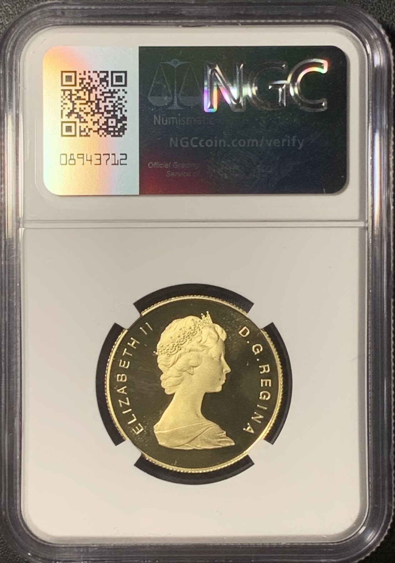 紫瑗钱币——第317期拍卖 加拿大 1979年 儿童年 100元 16.965克 金币 NGC PR69 UC