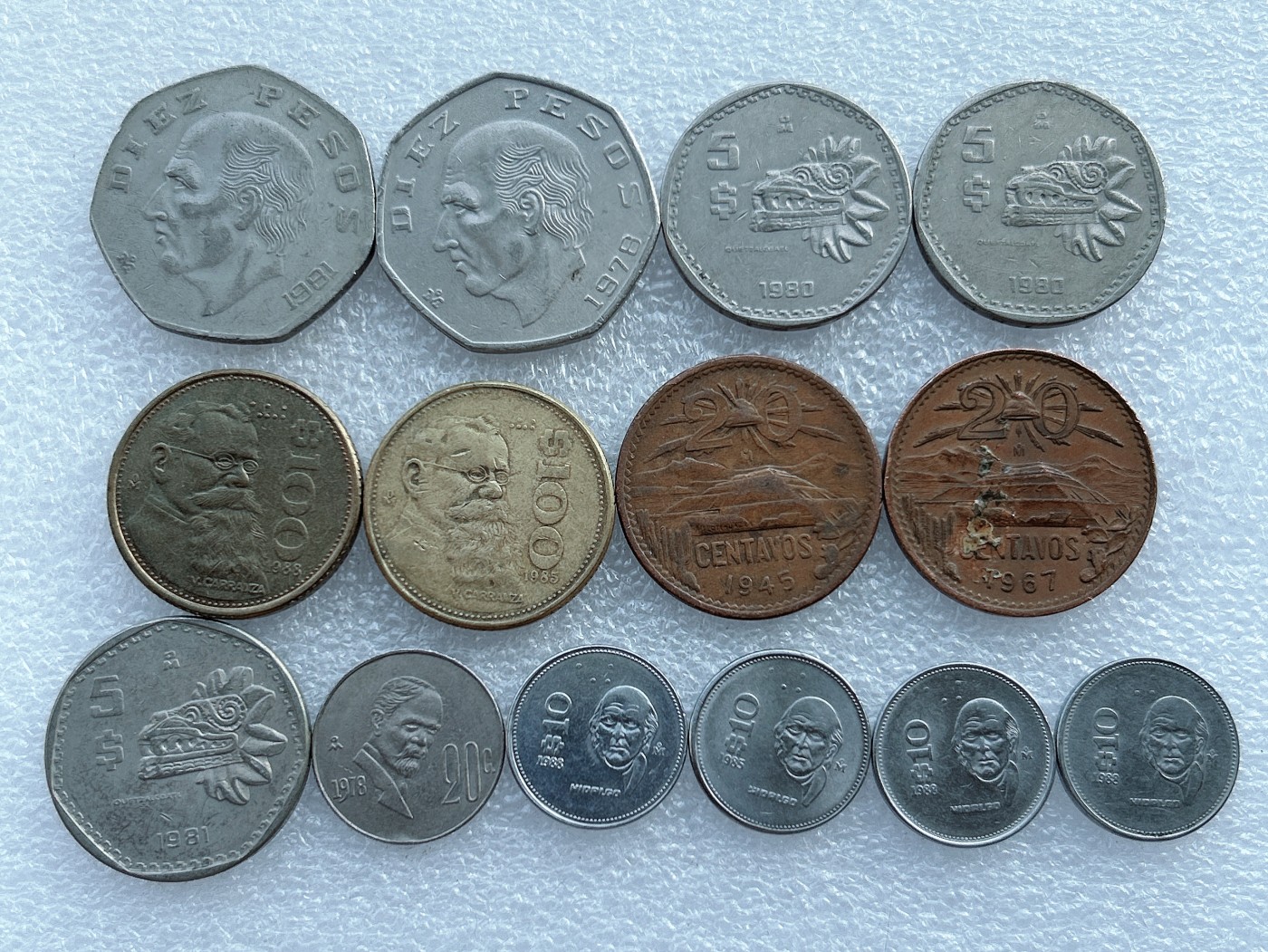 全场一元起拍 世界钱币散币场 第30期 墨西哥