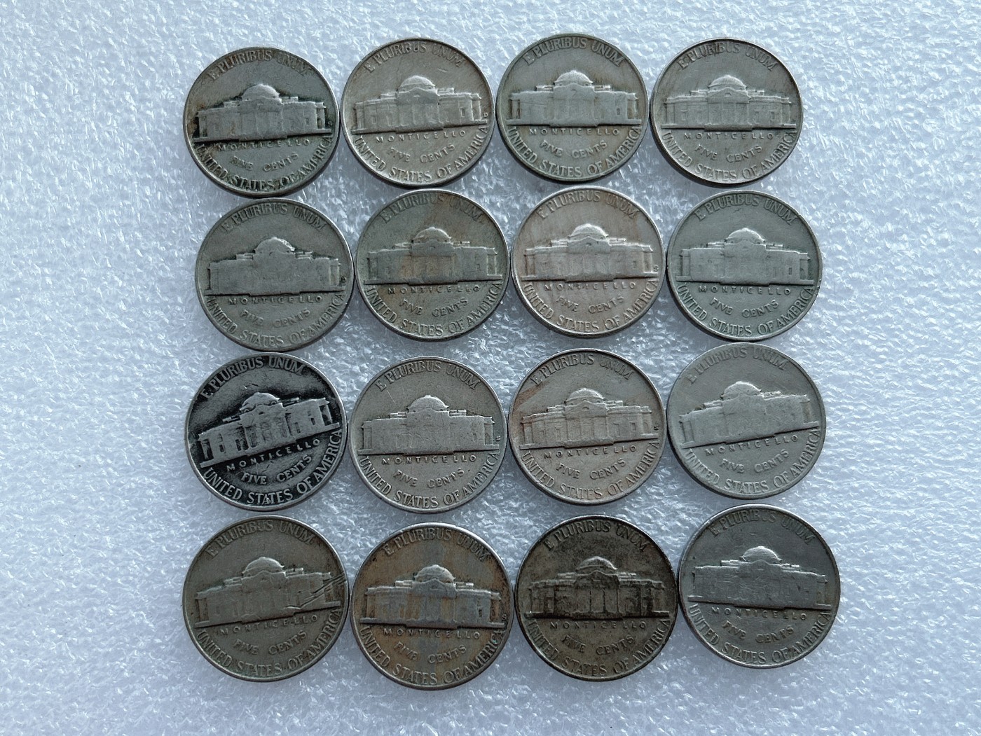 全场一元起拍 世界钱币散币场 第30期 美国5美分 托马斯杰佛逊