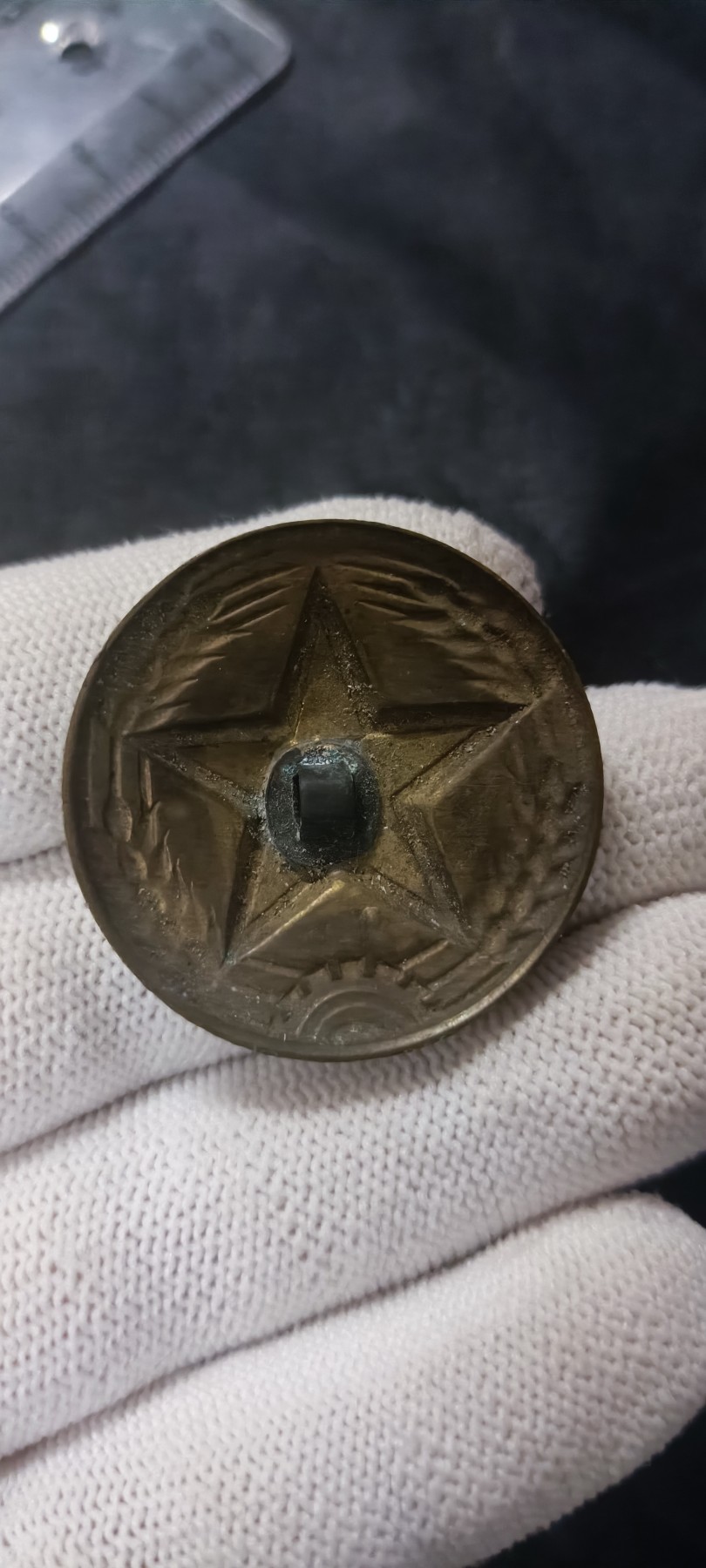 天字一号拍卖！ 55陆帽徽，大号版