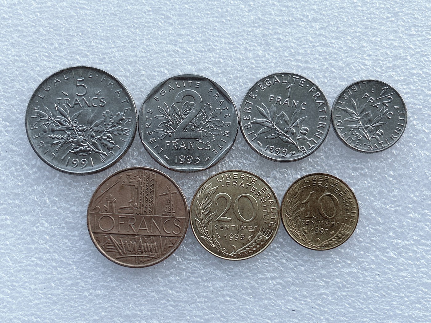 全场一元起拍 世界钱币散币场 第30期 法国