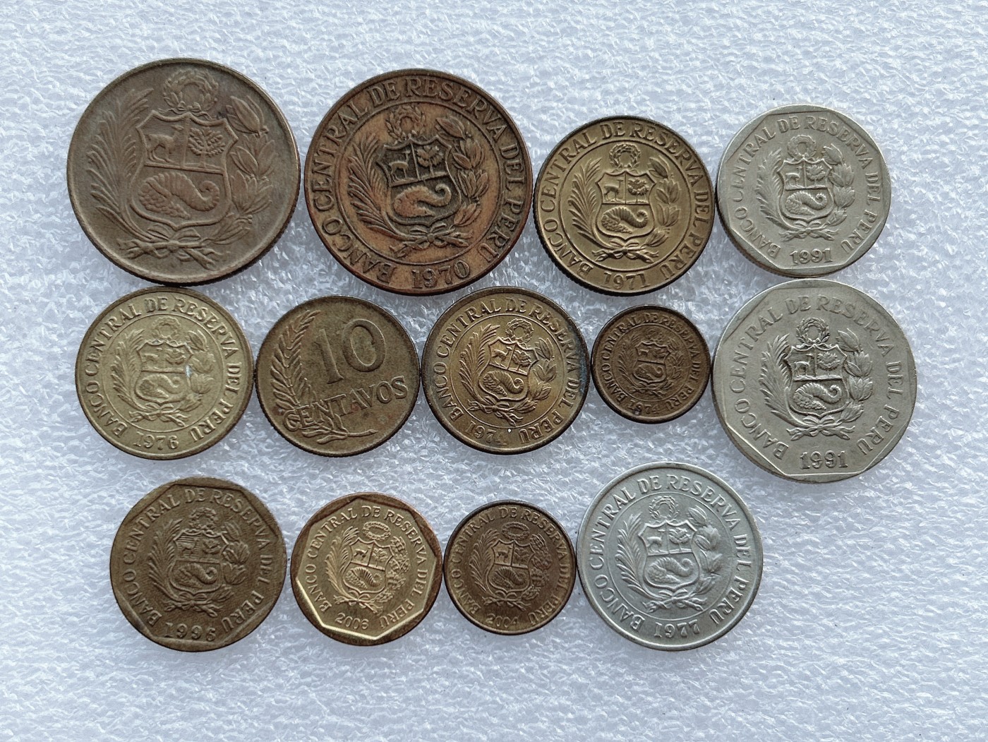 全场一元起拍 世界钱币散币场 第30期 秘鲁