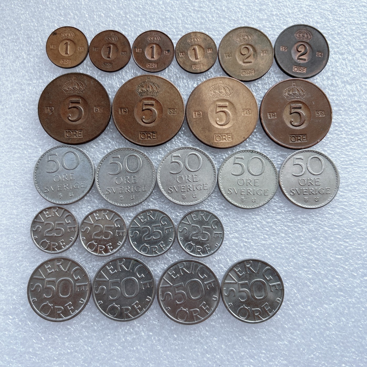 全场一元起拍 世界钱币散币场 第30期 瑞典