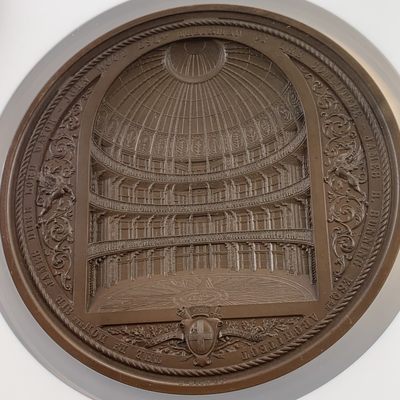 掌中浮雕-藏着的欧洲第008场 - 1849年皇家商品交易所开始煤炭交易 ，89mm