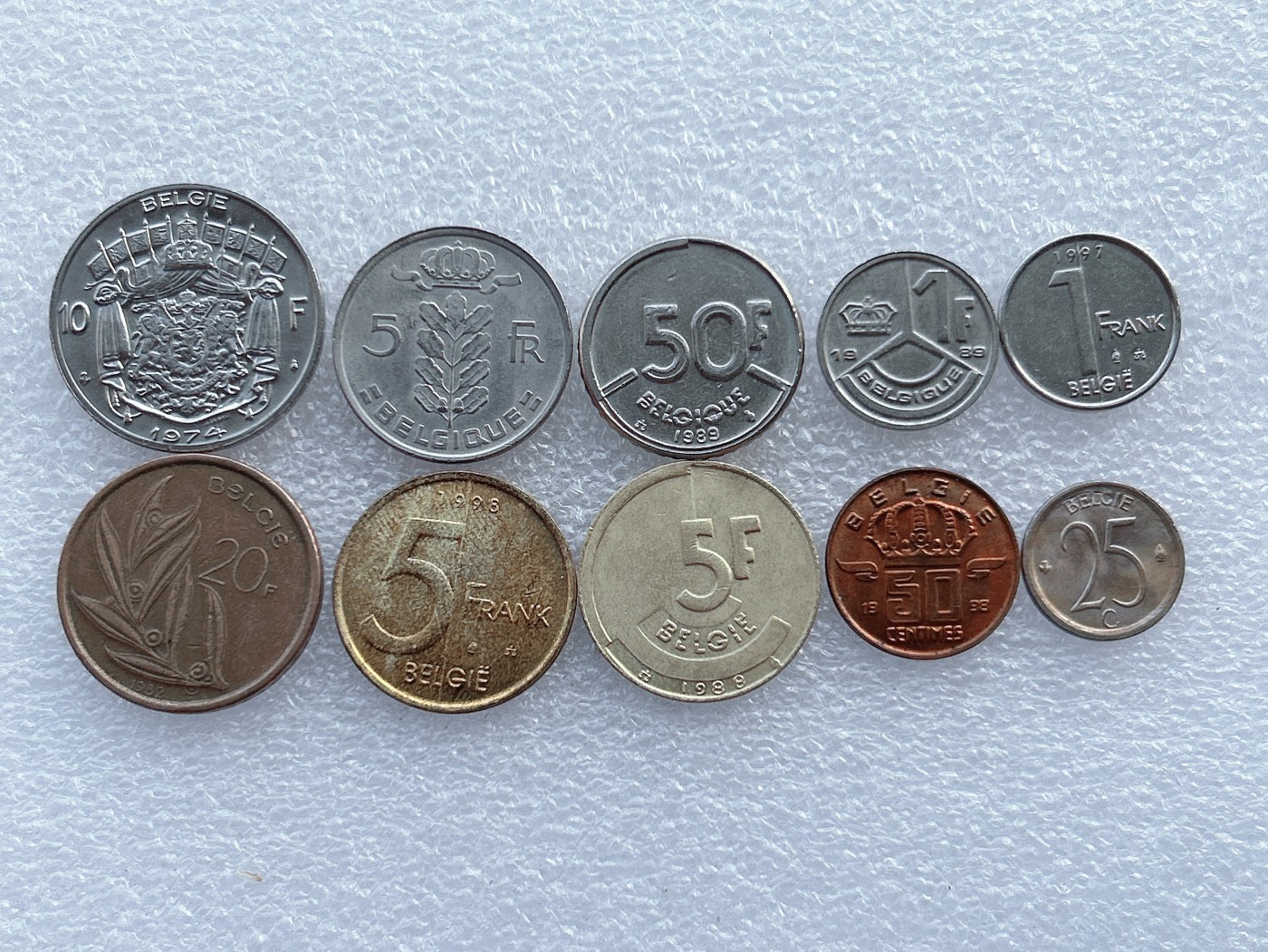 全场一元起拍 世界钱币散币场 第30期 比利时