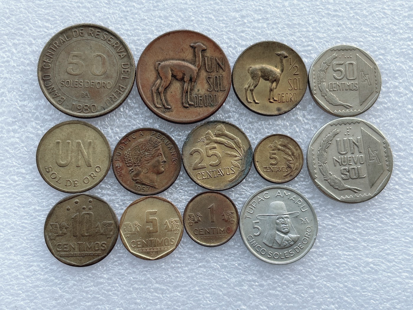 全场一元起拍 世界钱币散币场 第30期 秘鲁