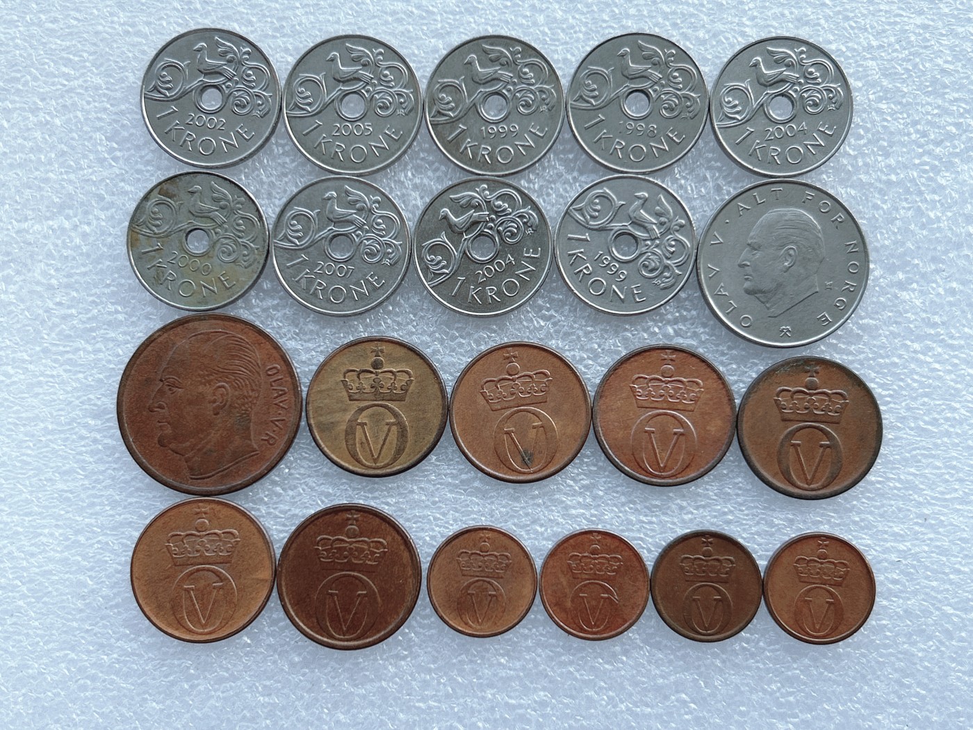 全场一元起拍 世界钱币散币场 第30期 挪威