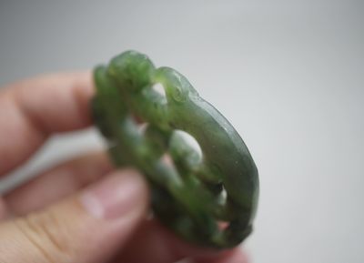 玉石翡翠玛瑙｜拍卖专场 和田玉碧玉玉佩挂件 