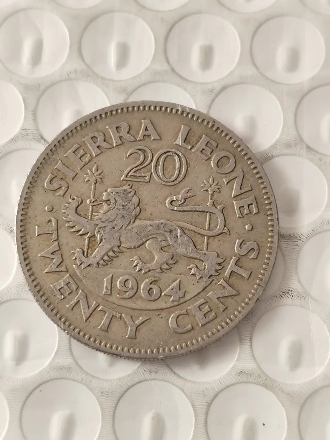 FCO-3A-散币 塞拉利昂1964年20分