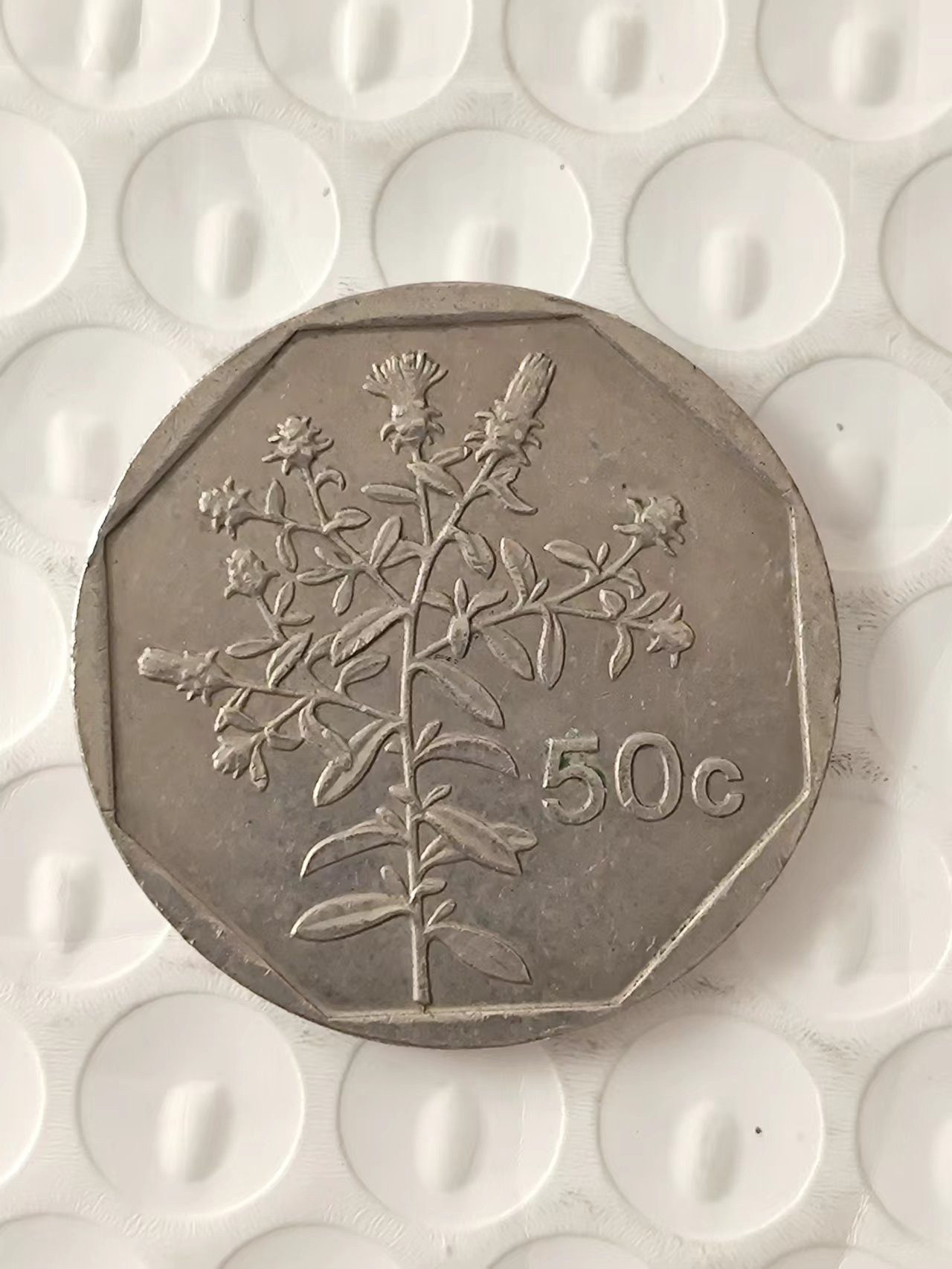 FCO-3A-散币 马耳他50分1998年