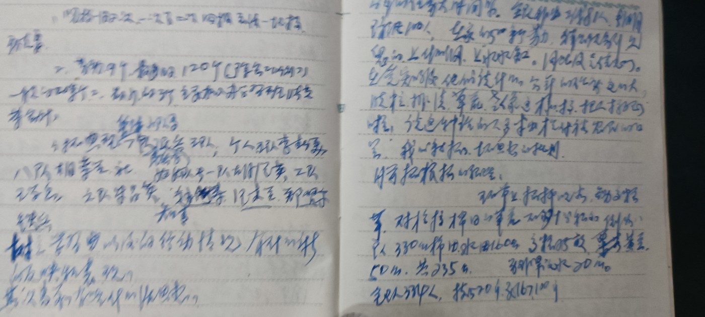 天字一号拍卖！ 70年笔记本，写满！（了解当时人们生活的好资料）