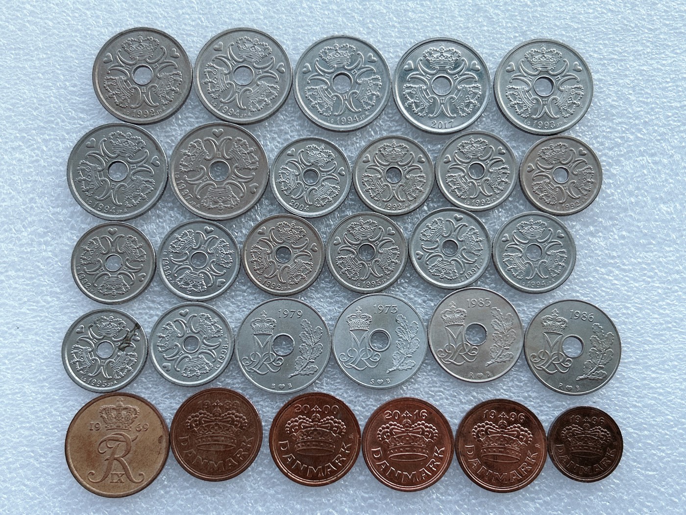 全场一元起拍 世界钱币散币场 第30期 丹麦