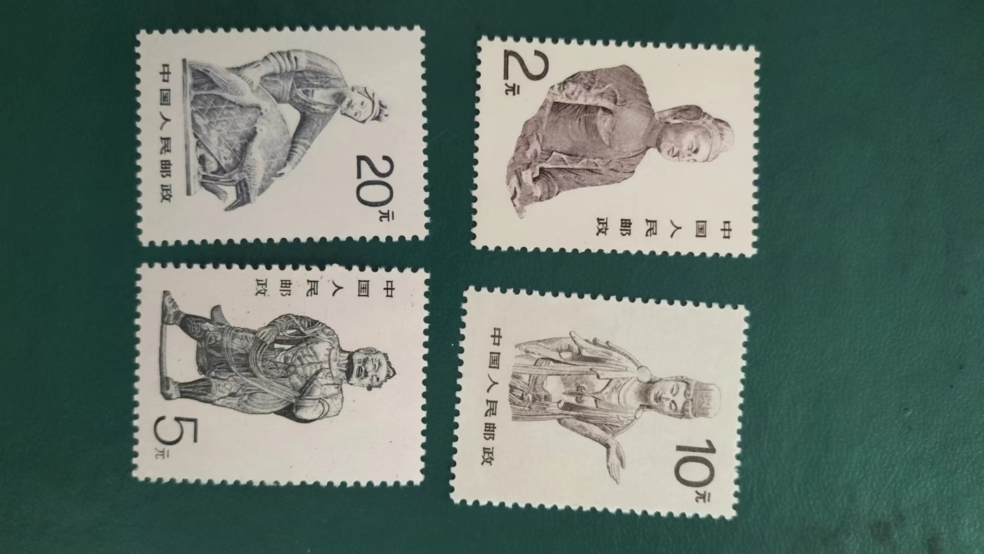 普24中国石窟艺术4全，原胶全品