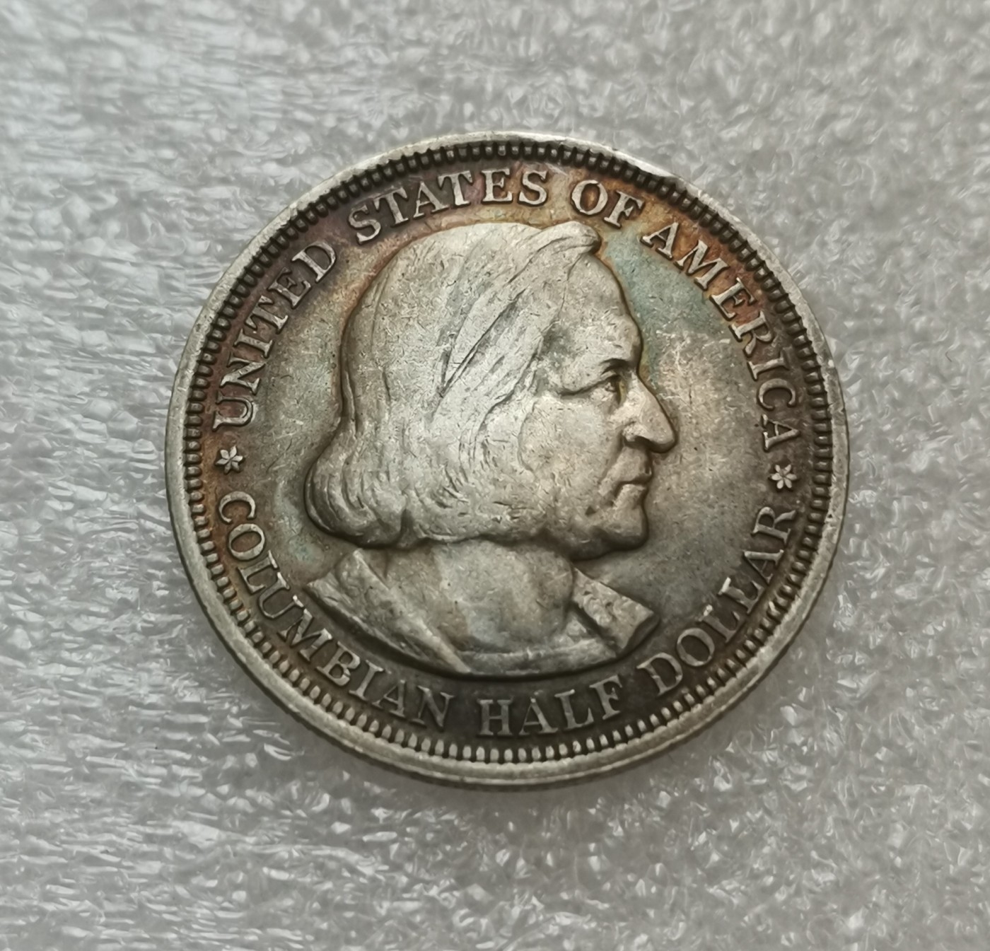 瓶子🏺第114期拍卖会  1893年美国哥伦布发现新大陆半美元银币