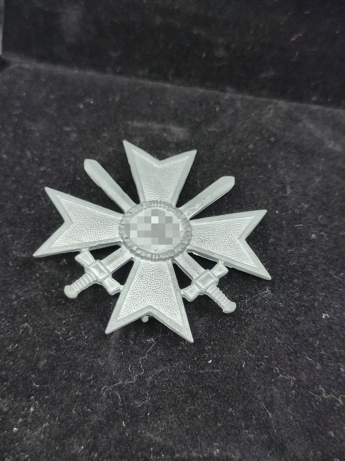 全场0元起拍 第101期 咸鱼国勋章拍卖专场 10月22日（周日）下午6：00开始 39版 德国一级战功十字 4厂 锌制