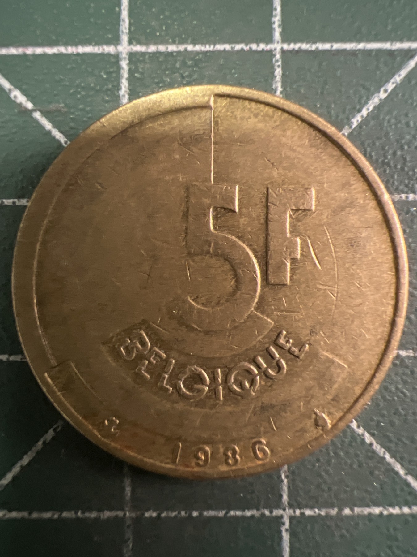 第436期 硬币专场 （无押金，捡漏，全场20包邮，偏远地区除外，接收代拍业务） 比利时5法郎