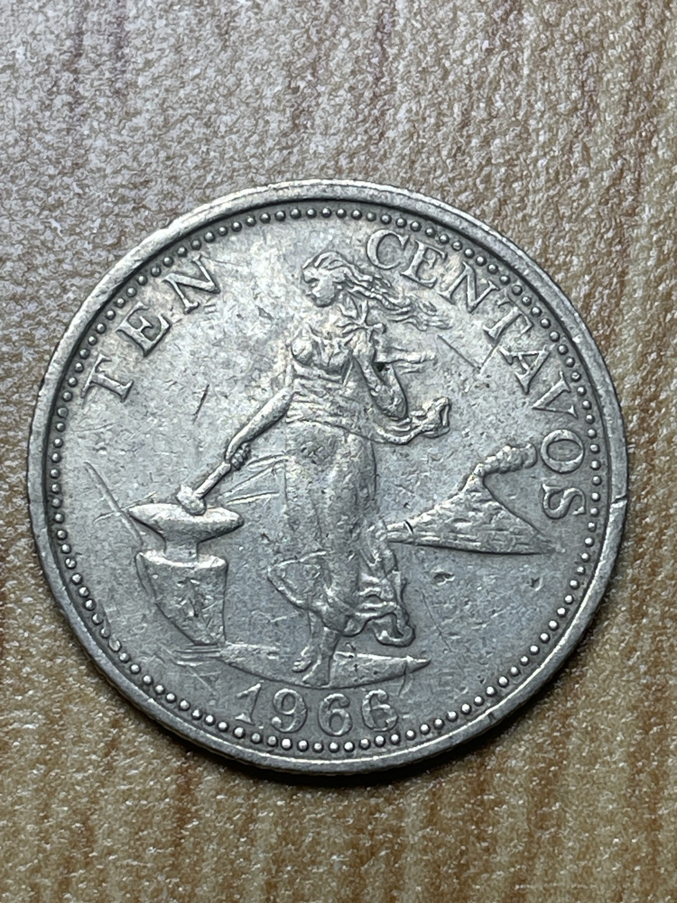 夏小雨散币专场第一期（无佣金，不预留） 1966年菲律宾打铁女神