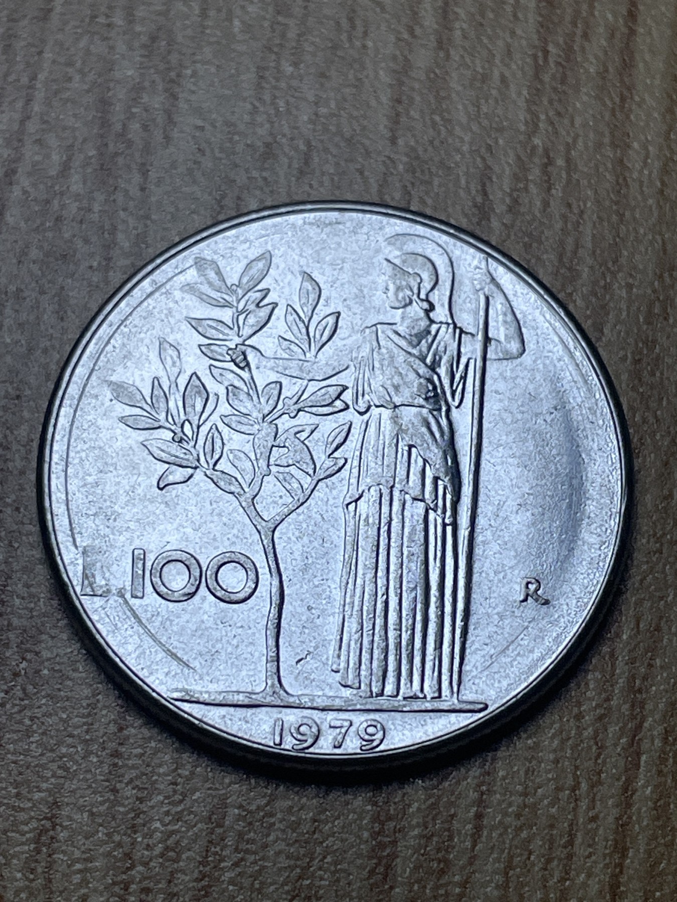 夏小雨散币专场第一期（无佣金，不预留） 1979年意大利100里拉植物女神