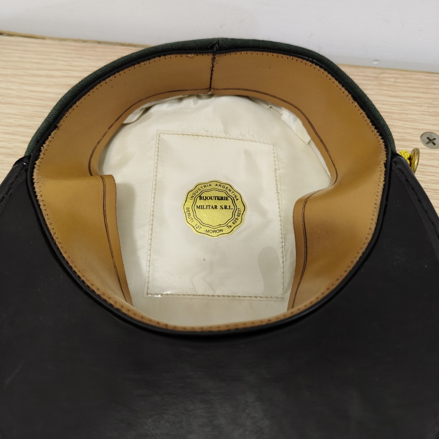 全场0元起拍 第101期 咸鱼国勋章拍卖专场 10月22日（周日）下午6：00开始 阿根廷陆军刺绣礼服帽 55CM