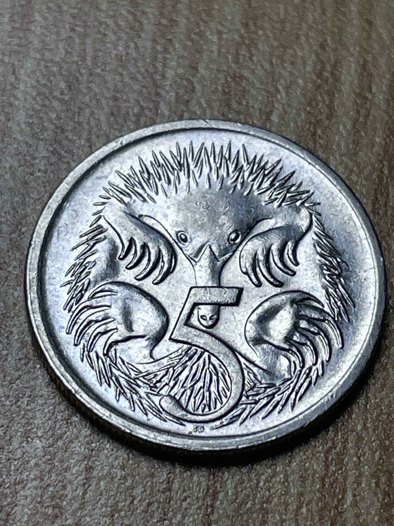 夏小雨散币专场第一期（无佣金，不预留） 1995年澳大利亚5分鼹鼠