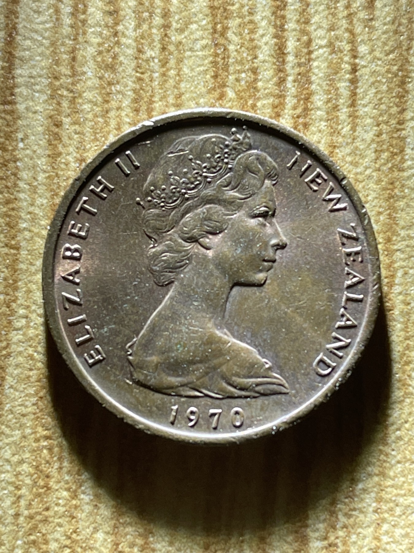 夏小雨散币专场第一期（无佣金，不预留） 1970年新西兰1分