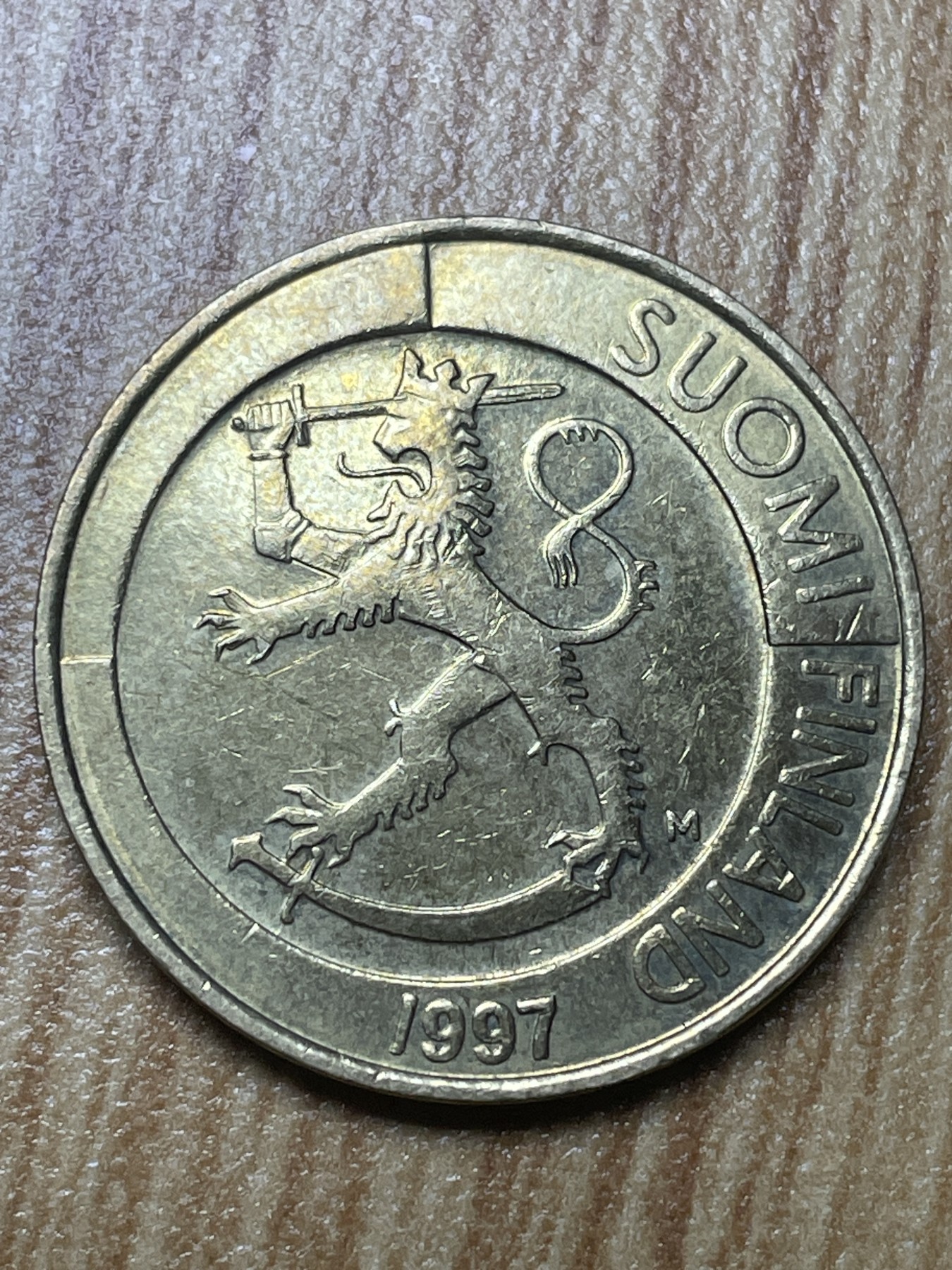 夏小雨散币专场第一期（无佣金，不预留） 原铜光品相1997年芬兰1马克