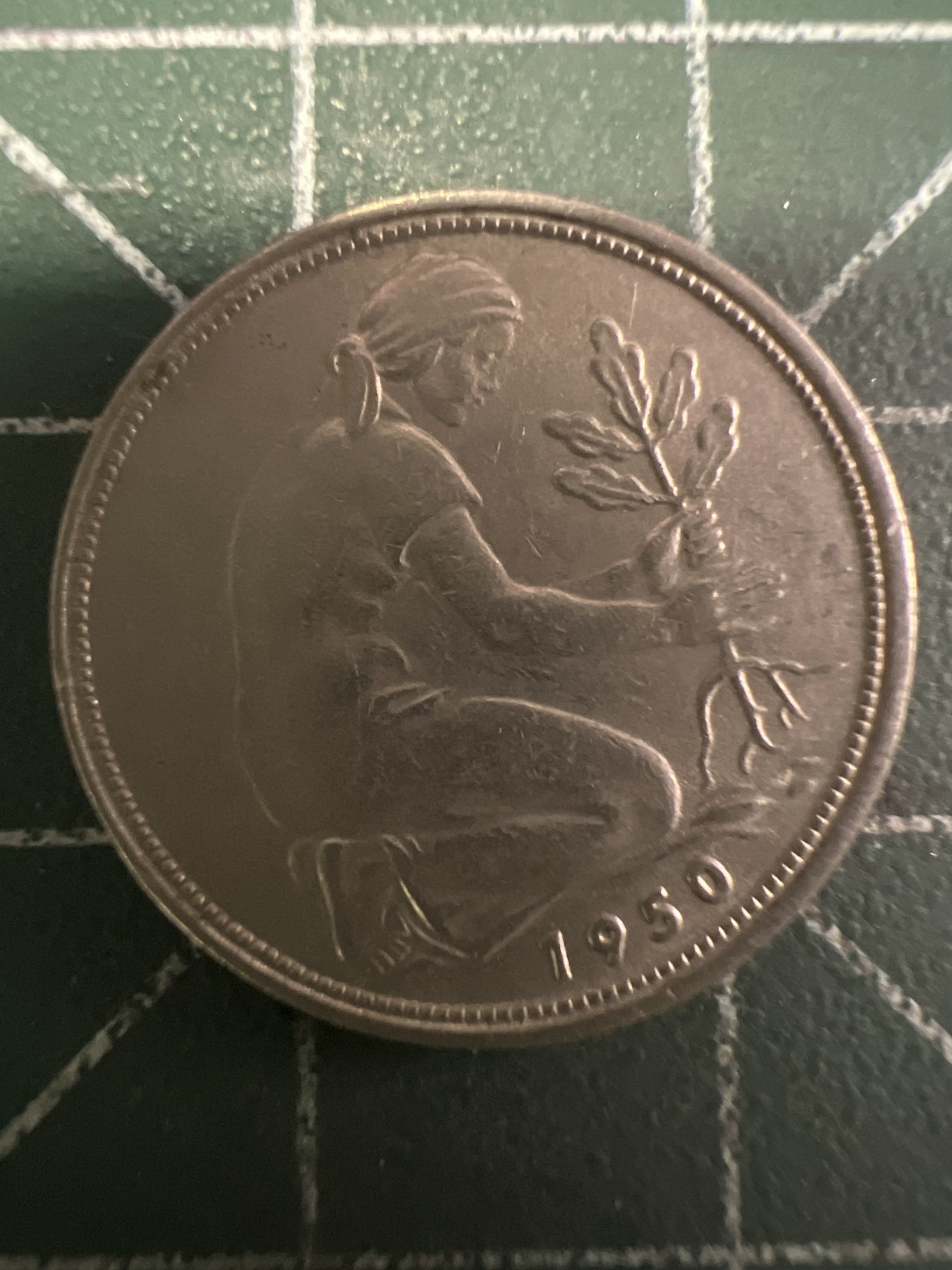 第436期 硬币专场 （无押金，捡漏，全场20包邮，偏远地区除外，接收代拍业务） 德国50分  F版