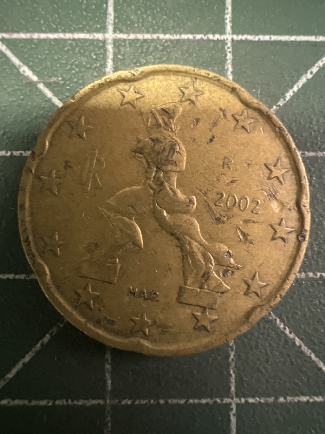 第436期 硬币专场 （无押金，捡漏，全场20包邮，偏远地区除外，接收代拍业务） 意大利20欧分