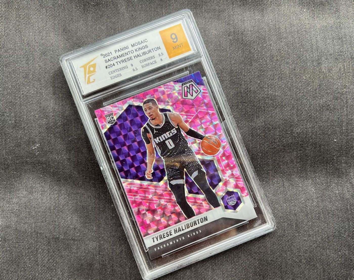 【随心卡拍】收藏卡拍卖【第6期】  【TQG评级】2021 帕尼尼 泰利斯 哈利伯顿