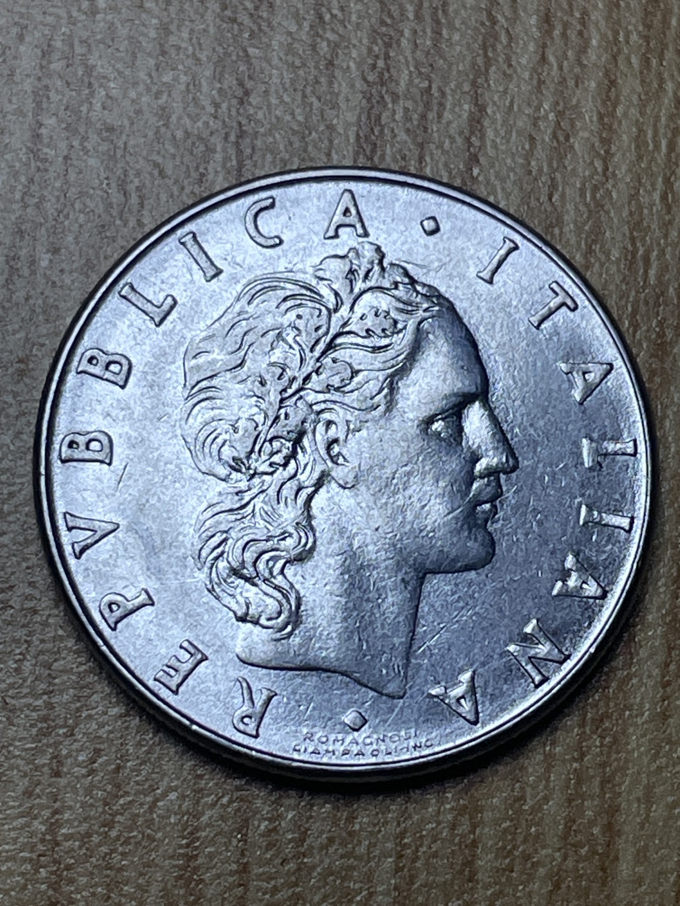 夏小雨散币专场第一期（无佣金，不预留） 1981年意大利50里拉冶炼之神