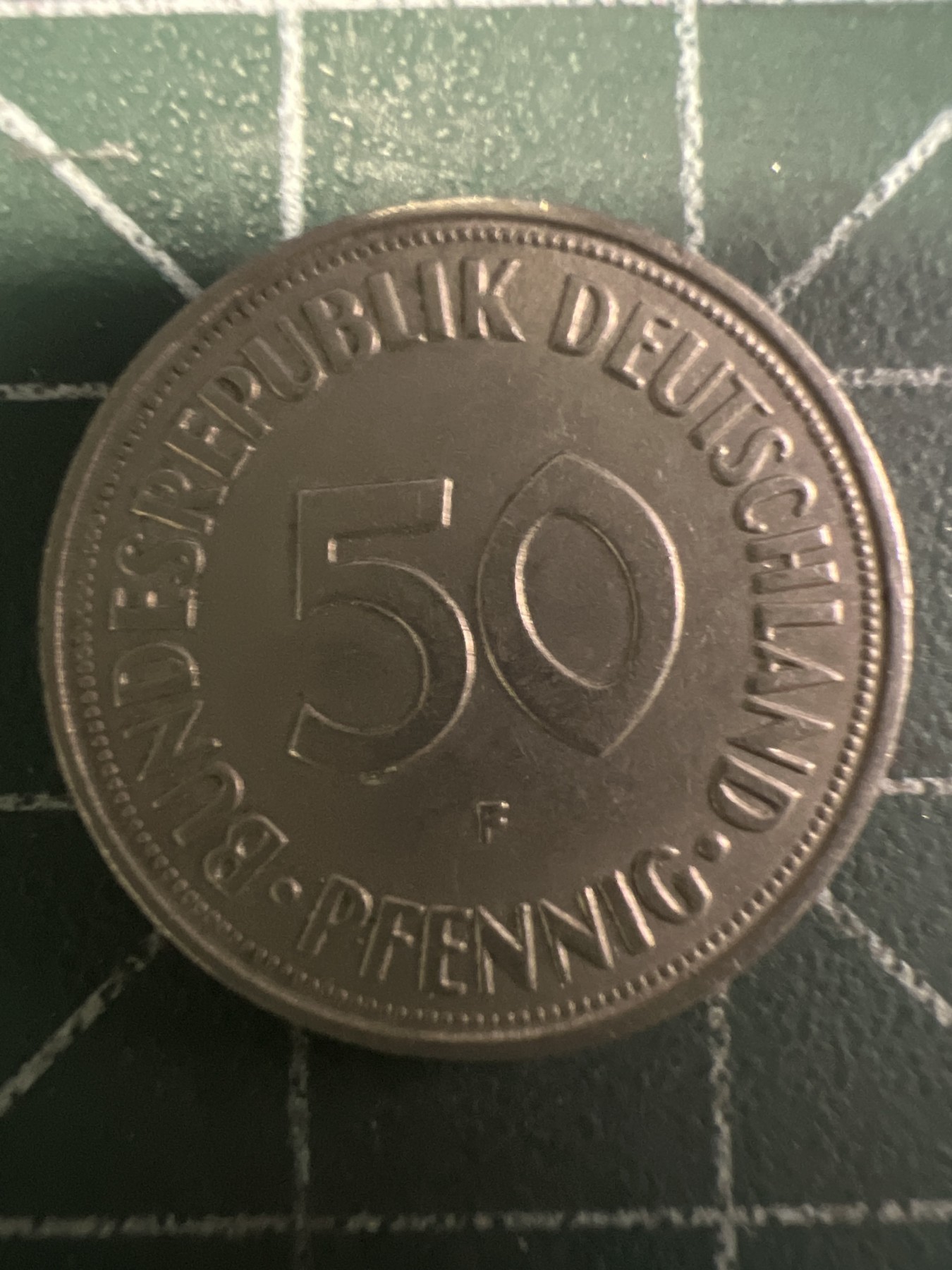 第436期 硬币专场 （无押金，捡漏，全场20包邮，偏远地区除外，接收代拍业务） 德国50分  F版