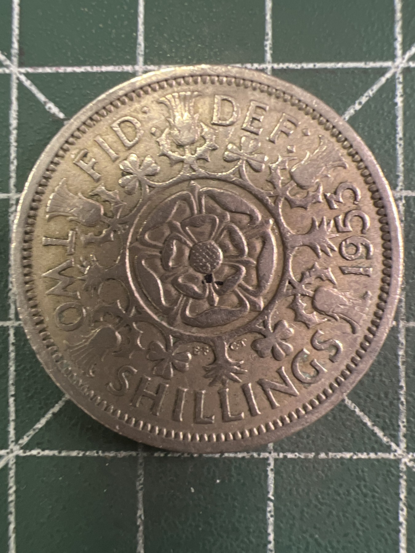 第436期 硬币专场 （无押金，捡漏，全场20包邮，偏远地区除外，接收代拍业务） 伊二 2先令 1953年