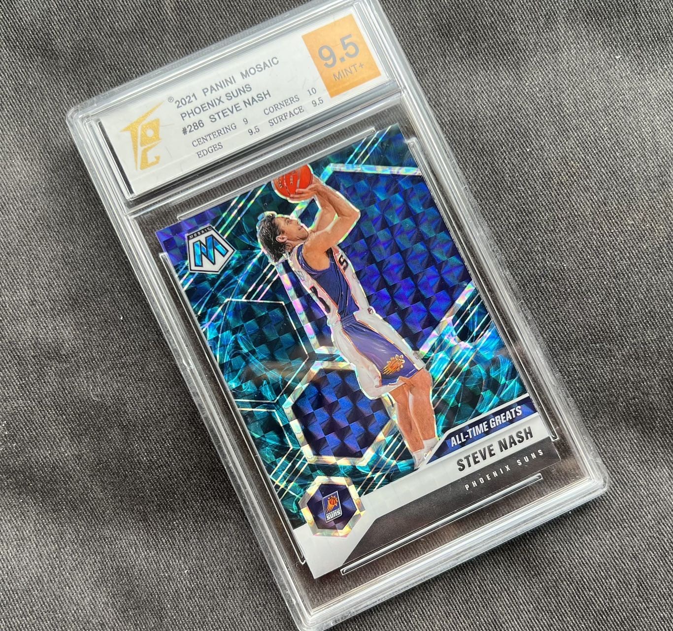 【随心卡拍】收藏卡拍卖【第6期】  【TQG评级】2021 帕尼尼 史蒂夫 纳什