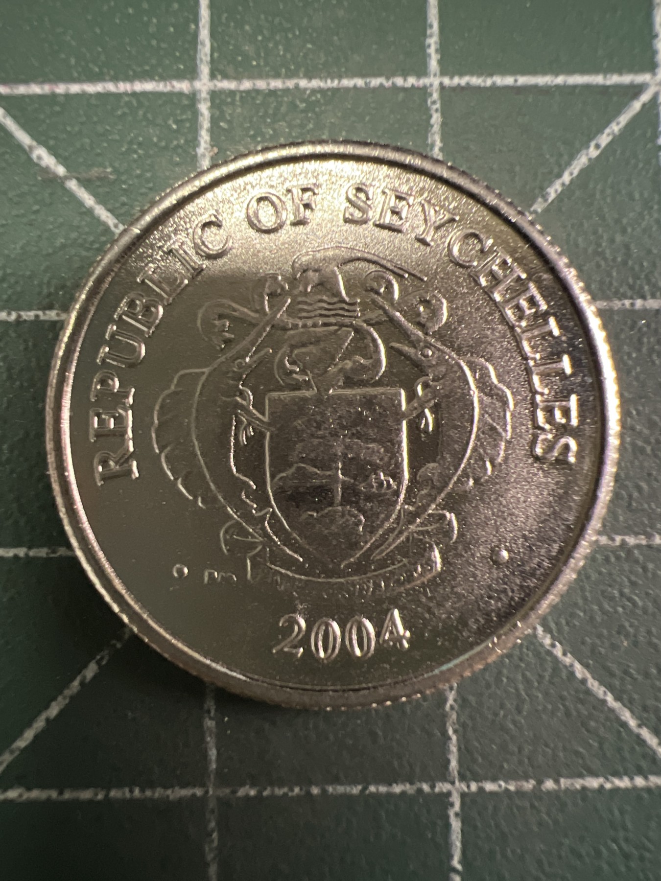 第436期 硬币专场 （无押金，捡漏，全场20包邮，偏远地区除外，接收代拍业务） 塞舌尔25分