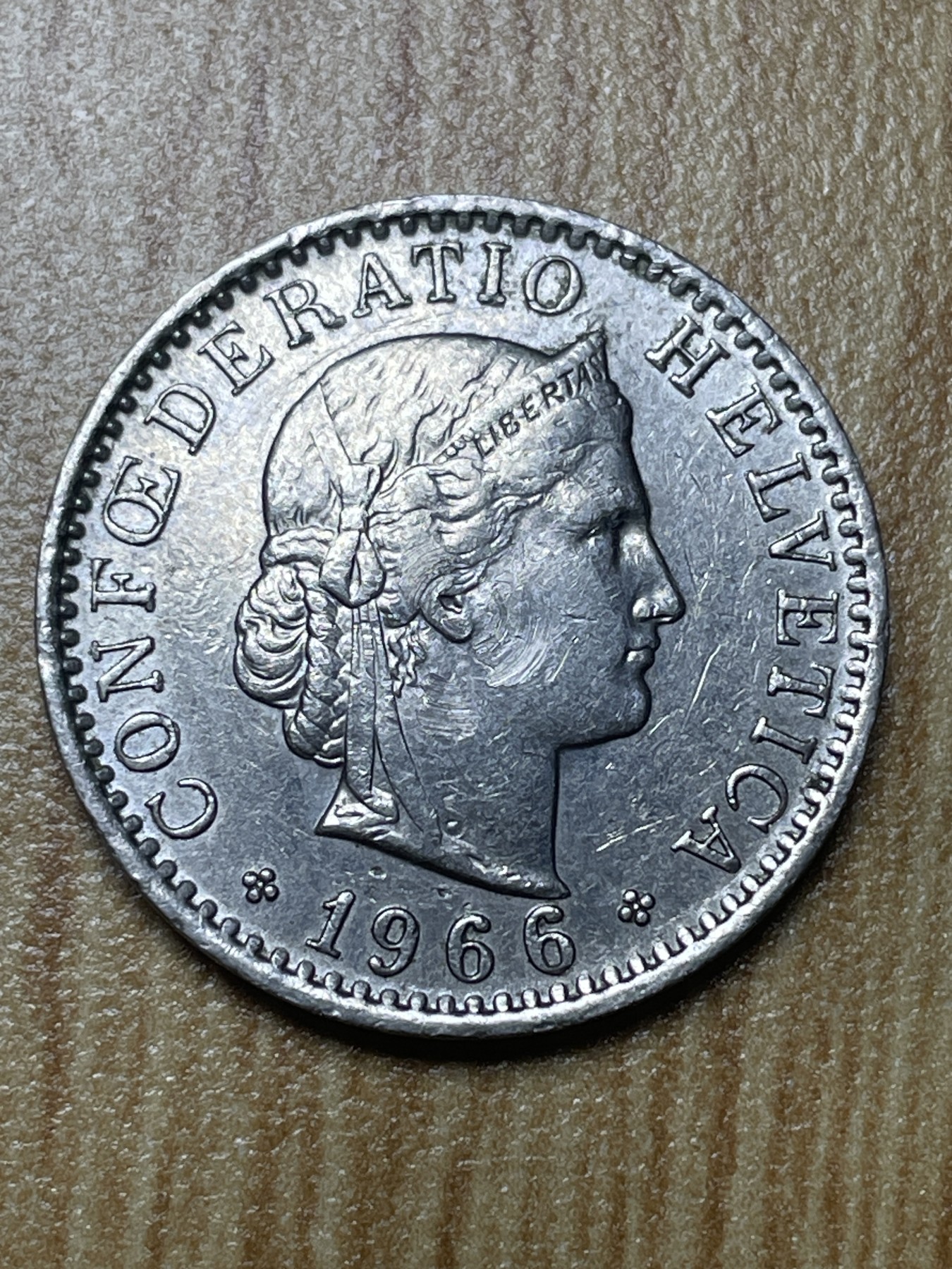 夏小雨散币专场第一期（无佣金，不预留） 1966年瑞士20生丁