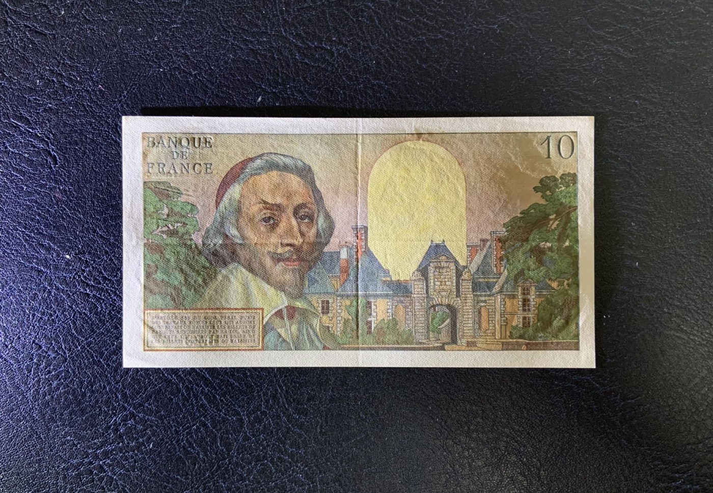 收藏联盟Quantum Auction 第298期拍卖  法国1959年10法郎 品相如图 红衣大主教 黎塞留
