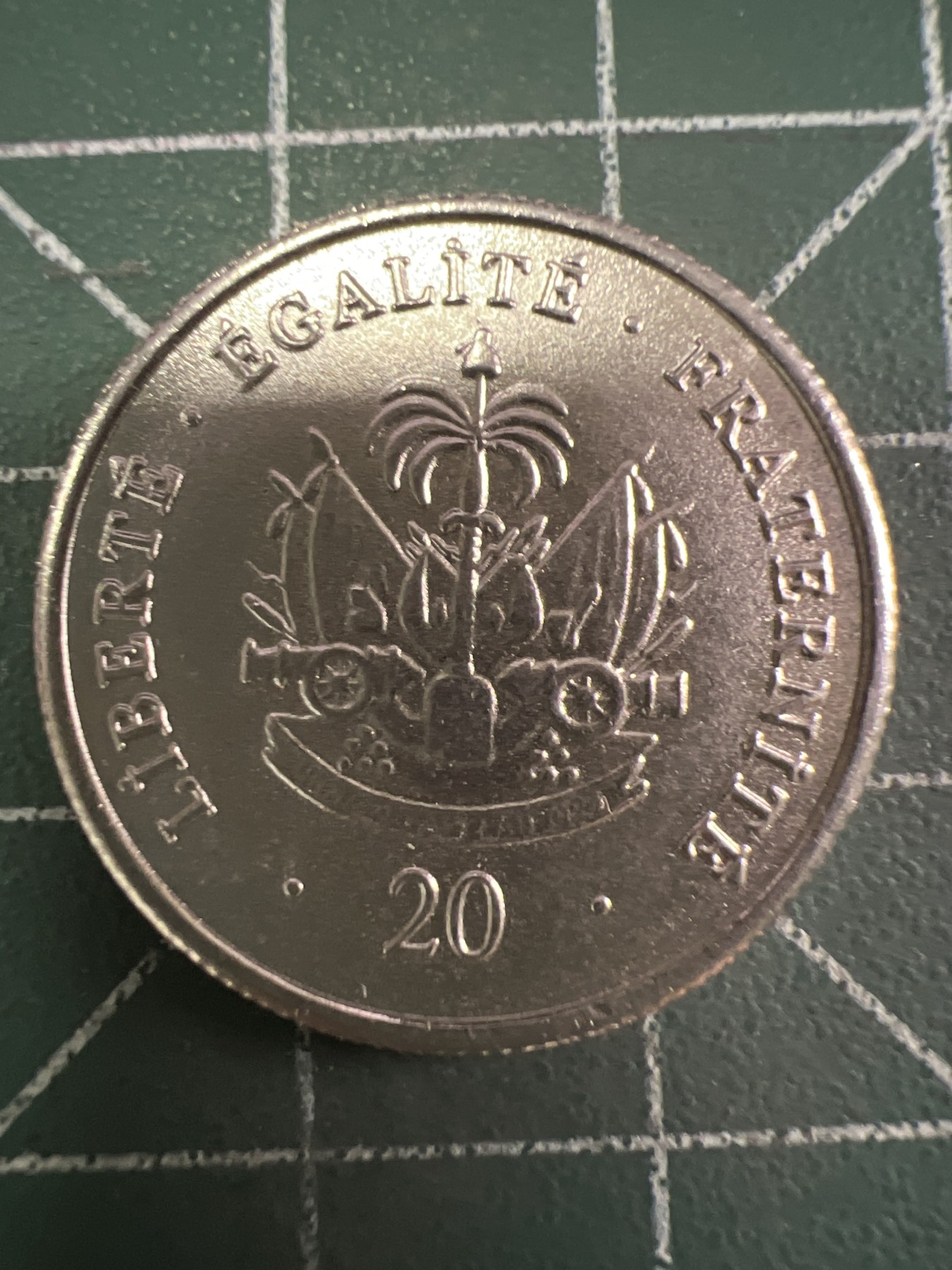 第436期 硬币专场 （无押金，捡漏，全场20包邮，偏远地区除外，接收代拍业务） 海地20分