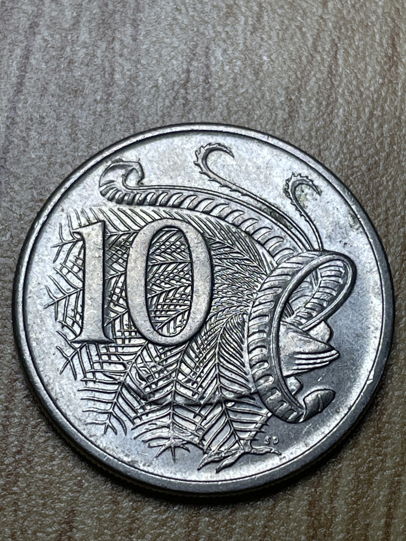 夏小雨散币专场第一期（无佣金，不预留） 美品1983年澳大利亚10分琴鸟