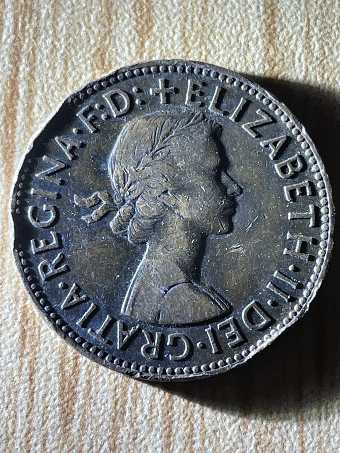 夏小雨散币专场第一期（无佣金，不预留） 1957年英国伊丽莎白女王半便士帆船